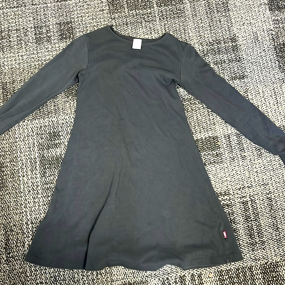 Citythreads girls black dress size 12
